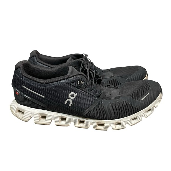 ON Cloud Men's "Cloud 5" Black  Running Shoe Size 11M Model # 59.98919 - Picture 2 of 9